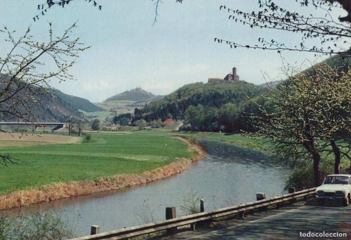 Postais: Germany Ludwigstein Jugendburg Castle River Valley Landscape Unposted *YAW300