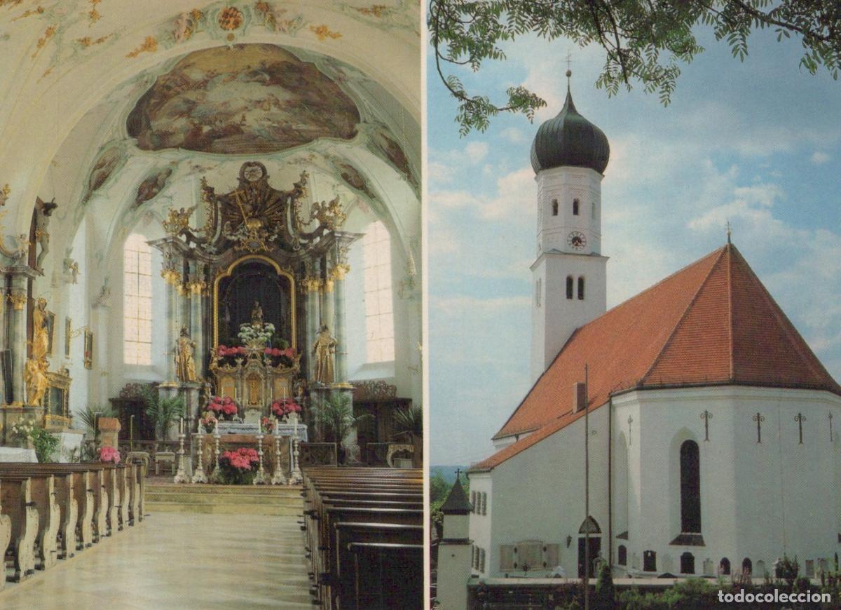 Postais: Germany K&ouml;nigsdorf St Laurentius Parish Church Interior Unposted *YAW308