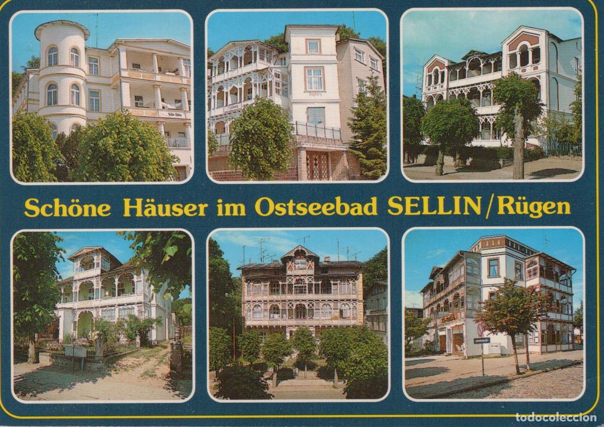 Postales: Germany Sellin Beautiful Houses Baltic Sea Resort Architecture Unposted *YAW249
