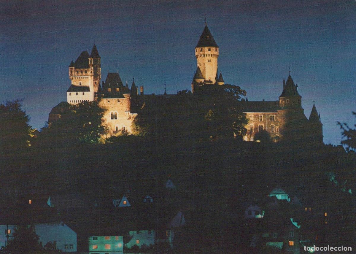 Postais: Germany Braunfels Castle Illumination At Night Lahn River Unposted *YAW313