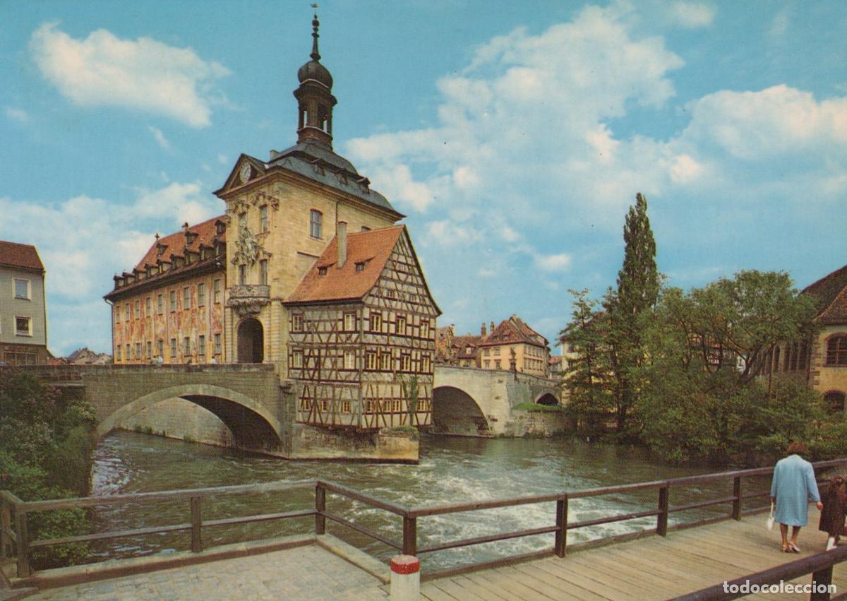 Postais: Germany Bamberg Altes Rathaus Old Town Hall On Regnitz River Unposted *YAW316