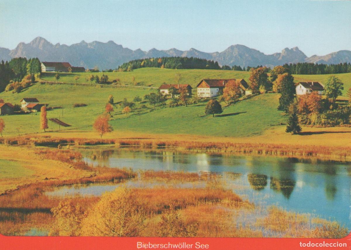 Cartoline: Germany Bieberschw&ouml;ll Bieberschw&ouml;ller See Lake Landscape With Unposted *YAW257