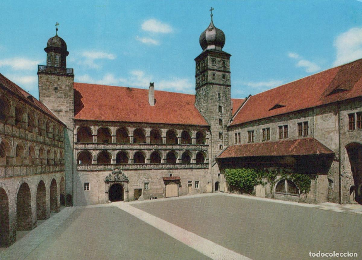 Postais: Germany Kulmbach Plassenburg Castle Sch&ouml;ner Hof Courtyard Unposted *YAW328