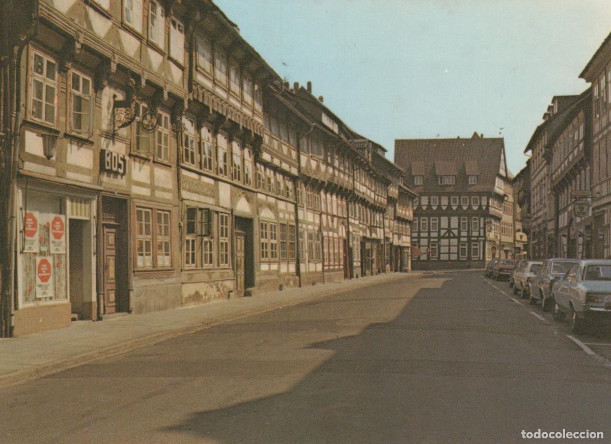 Cartoline: Germany Einbeck Historic Old Town Street View With Half Unposted *YAW330