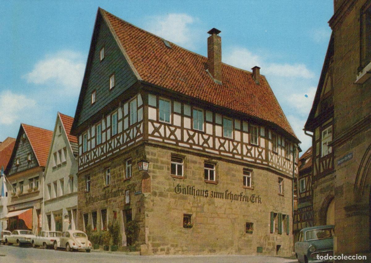 Postcards: Germany Kronach Lucas Cranach Birthplace Gasthaus zum Scharfen Unposted *YAW333
