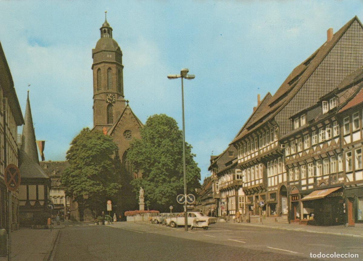 Postais: Germany Einbeck Marktplatz With St Alexandri Church and Half Unposted *YAW331