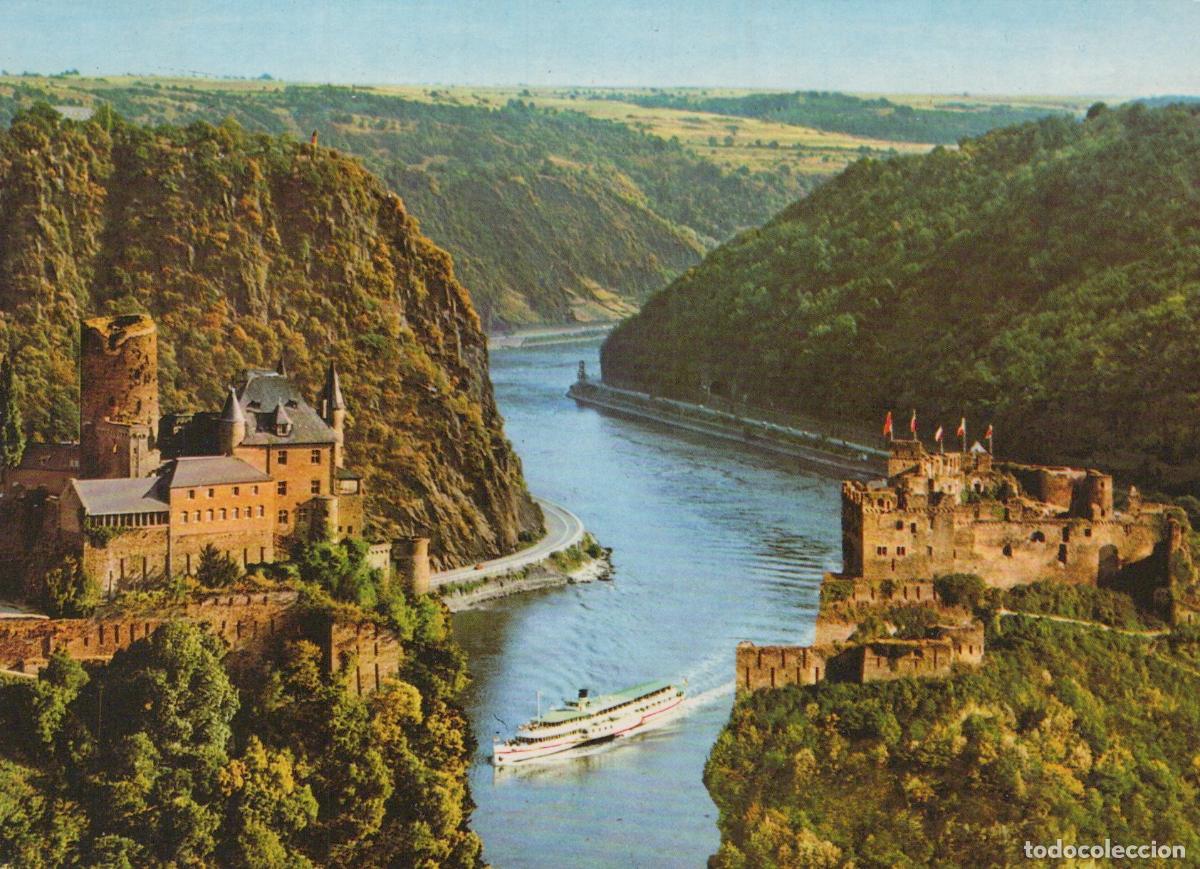 Postais: Germany St Goar Rhine River Valley of the Loreley Castles Unposted *YAW348