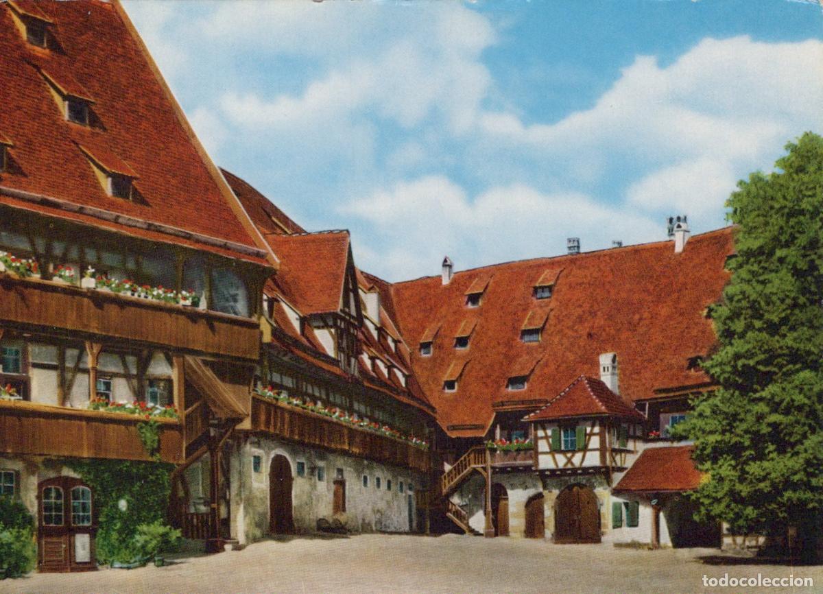 Postcards: Germany Bamberg Alte Hofhaltung Historic Courtyard Medieval Unposted *YAW346
