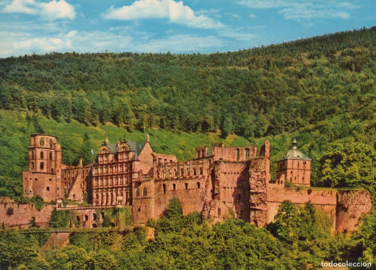 Postais: Germany Heidelberg Castle Historic Landmark Forest Landscape Unposted *YAW350