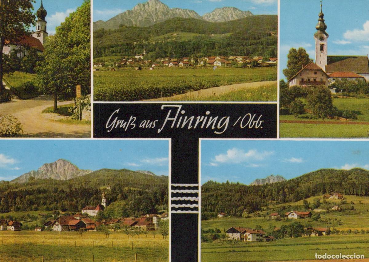 Cartoline: Germany Ainring Multi View With Village and Mountains *YAW274