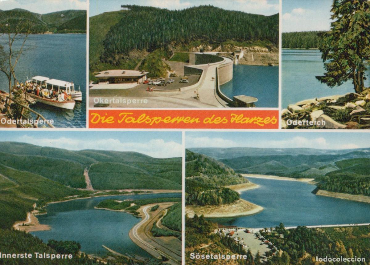 Cartoline: Germany Mountains Dams Reservoirs Odertalsperre Okertalsperre Unposted *YAW360