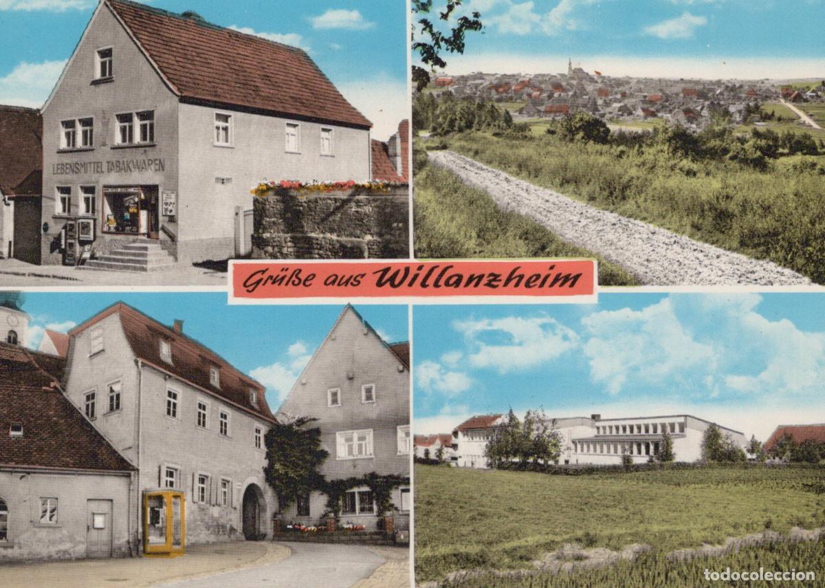 Postales: Germany Willanzheim Multi View Village Scenes Storefront Unposted *YAW279