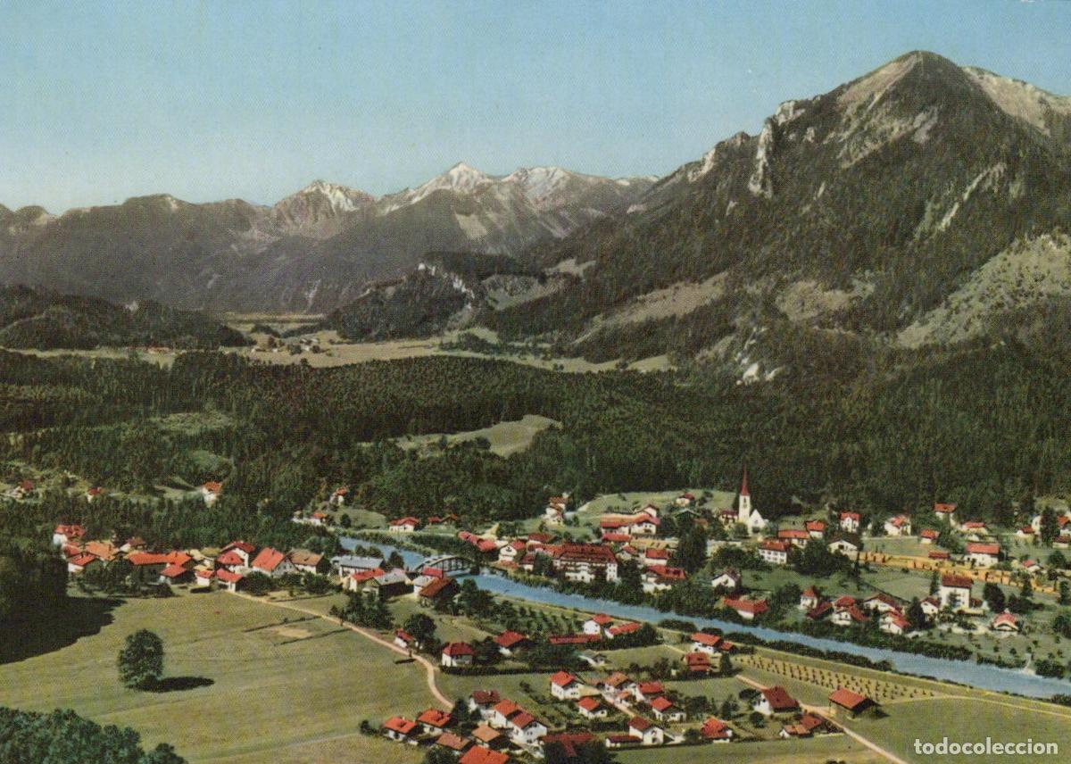 Postales: Germany Marquartstein Chiemgau Geigelsteingruppe 1808m Aerial Unposted *YAW373