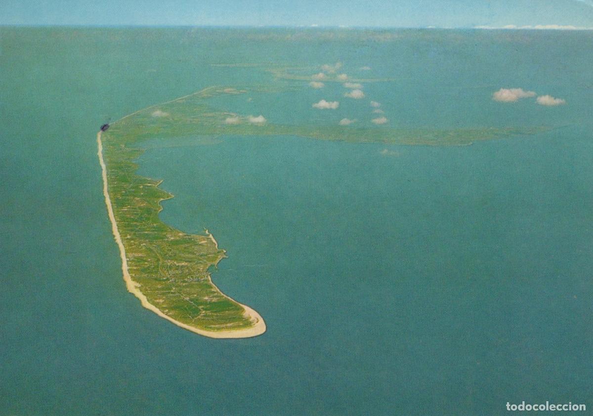 Cartoline: Germany Sylt Island Aerial View With R&oslash;m&oslash; Island in Background *YAW386