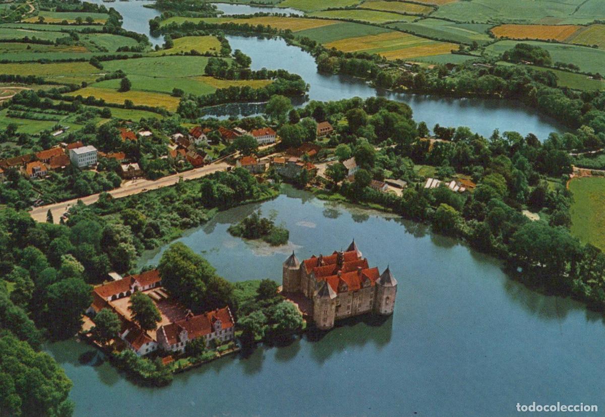 Postkarten: Germany Gl&uuml;cksburg Castle Aerial View Built 1582 1587 Unposted *YAW297