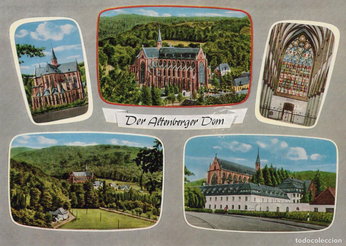 Cartoline: Germany Odenthal Altenberg Cathedral Multiple Views Unposted *YAW403