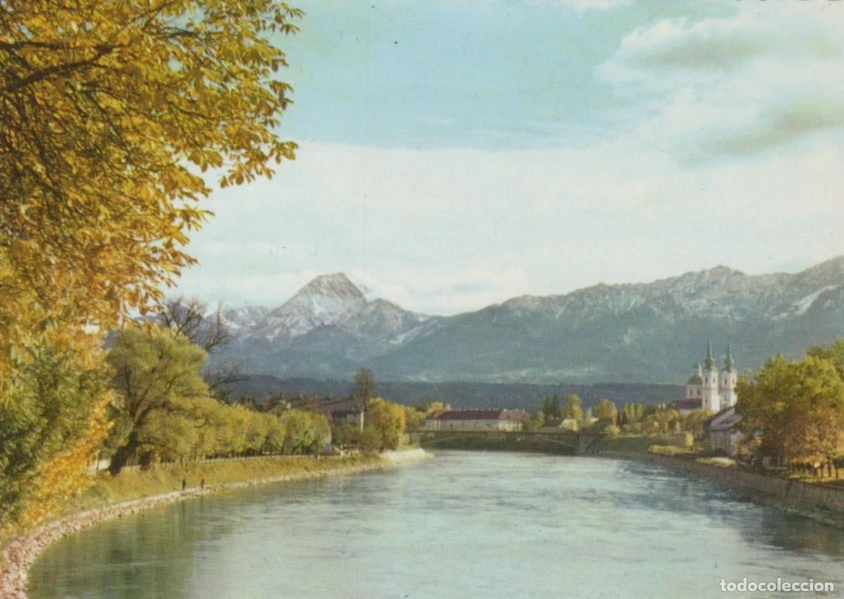 Postales: Austria Villach With Kreuzkirche Church Karawanken Mountains Unposted *YAW401