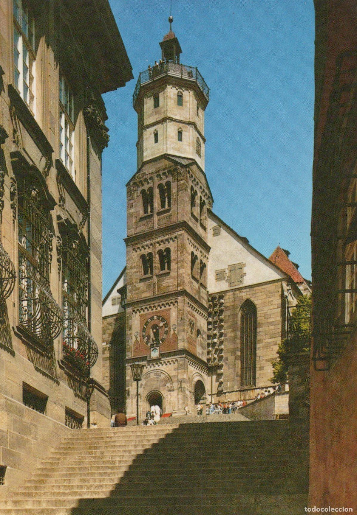 Cartoline: Germany Schw&auml;bisch Hall St Michael S Church Historic Unposted *YAW416