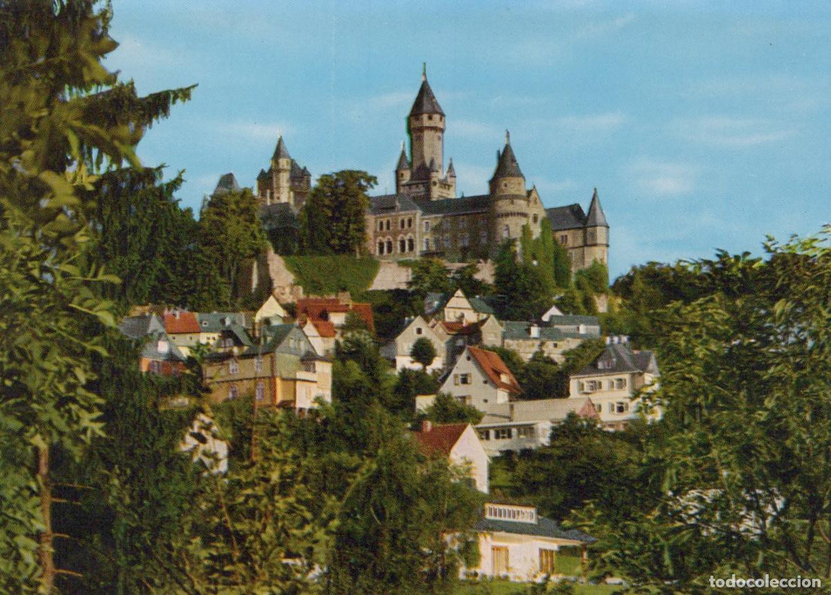 Postkarten: Germany Braunfels Castle and Town On Lahn River Unposted *YAW314
