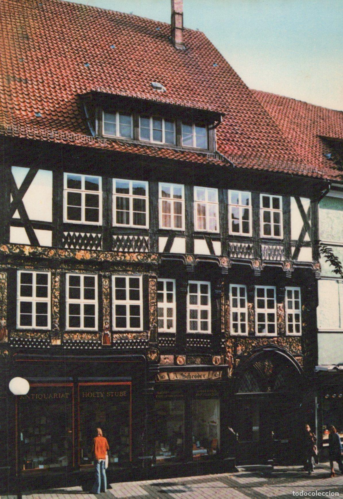 Postais: Germany G&ouml;ttingen Historic Juergen Howet House Half Timbered Unposted *YAW445