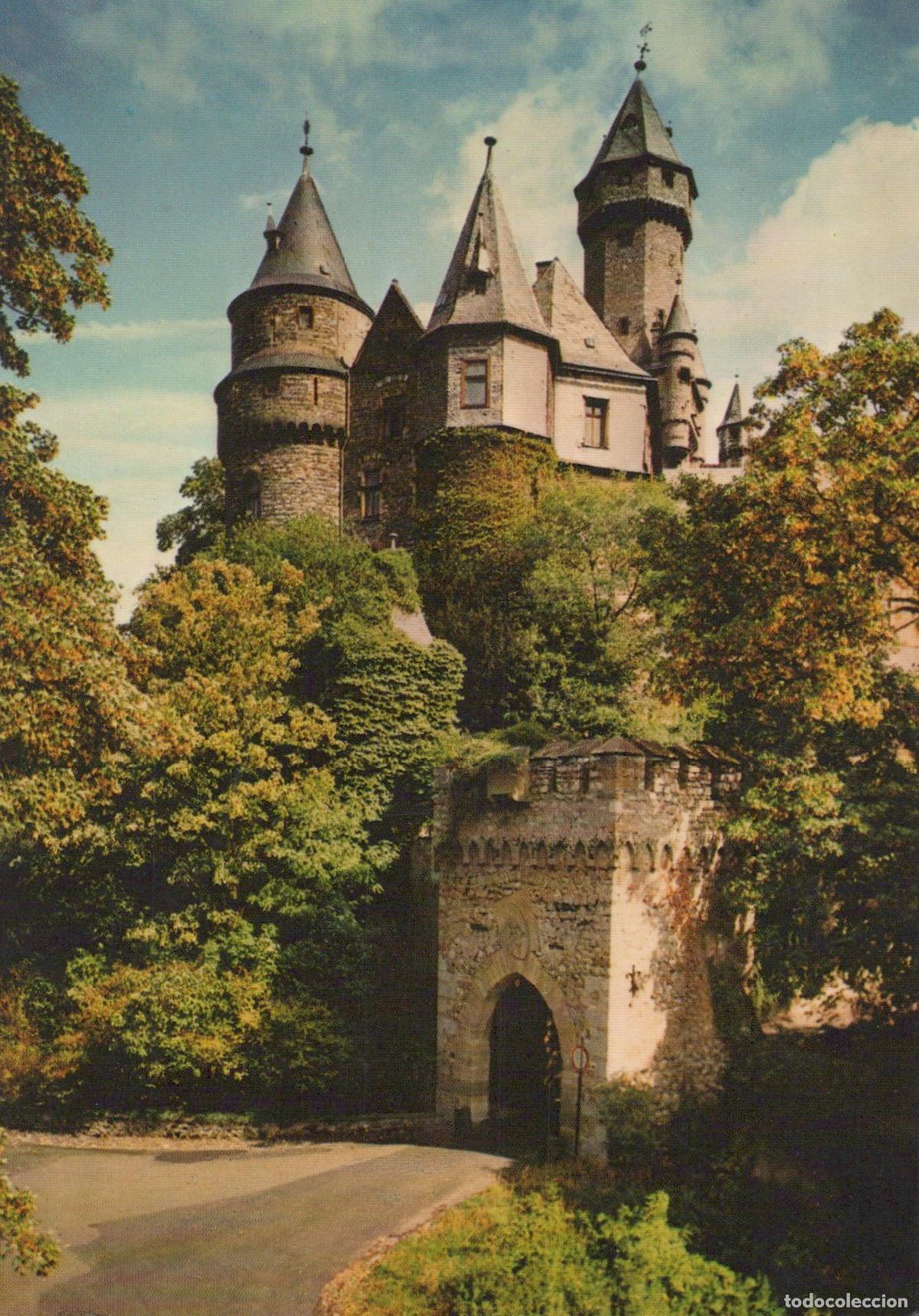 Cartes Postales: Germany Solms Braunfels Castle Gate Towers Lahn Unposted *YAW455