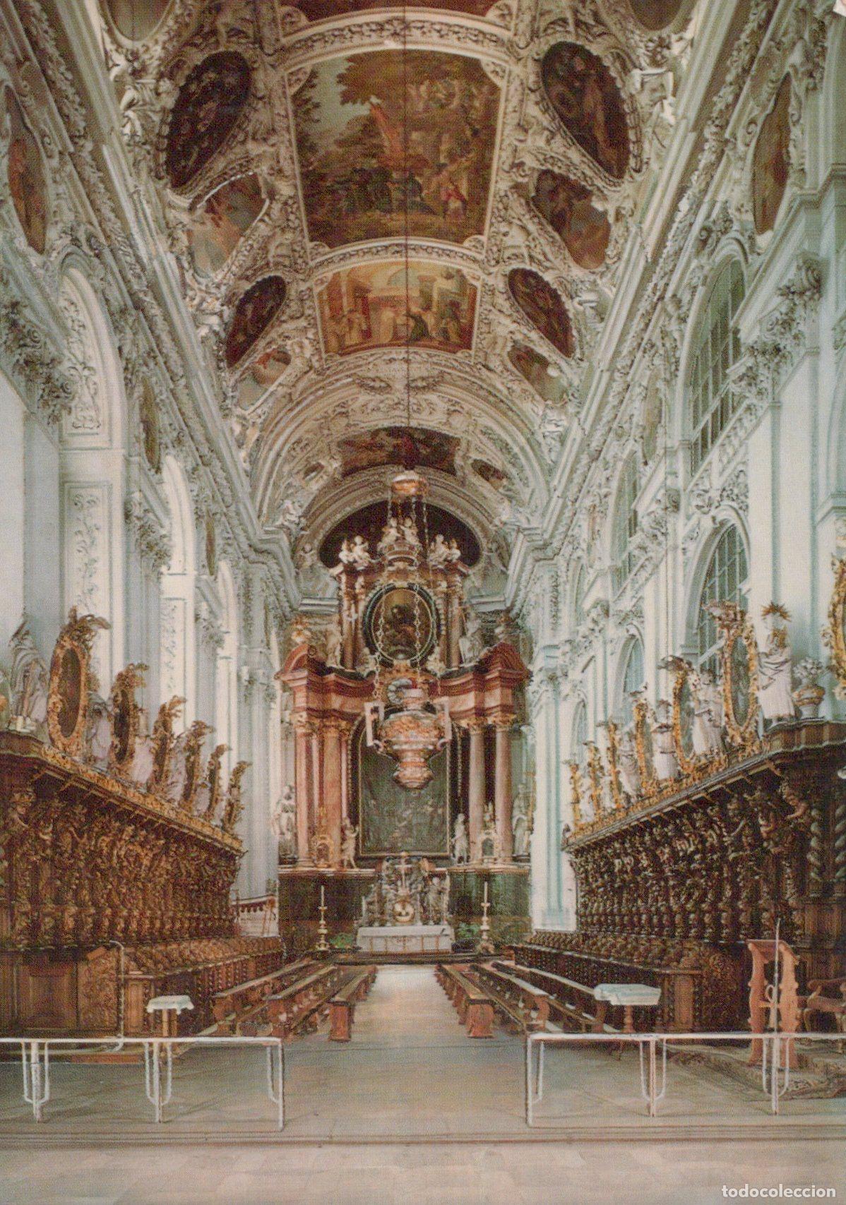 Cartes Postales: Germany Waldsassen Abbey Basilica Apse With Choir Stalls Unposted *YAW458