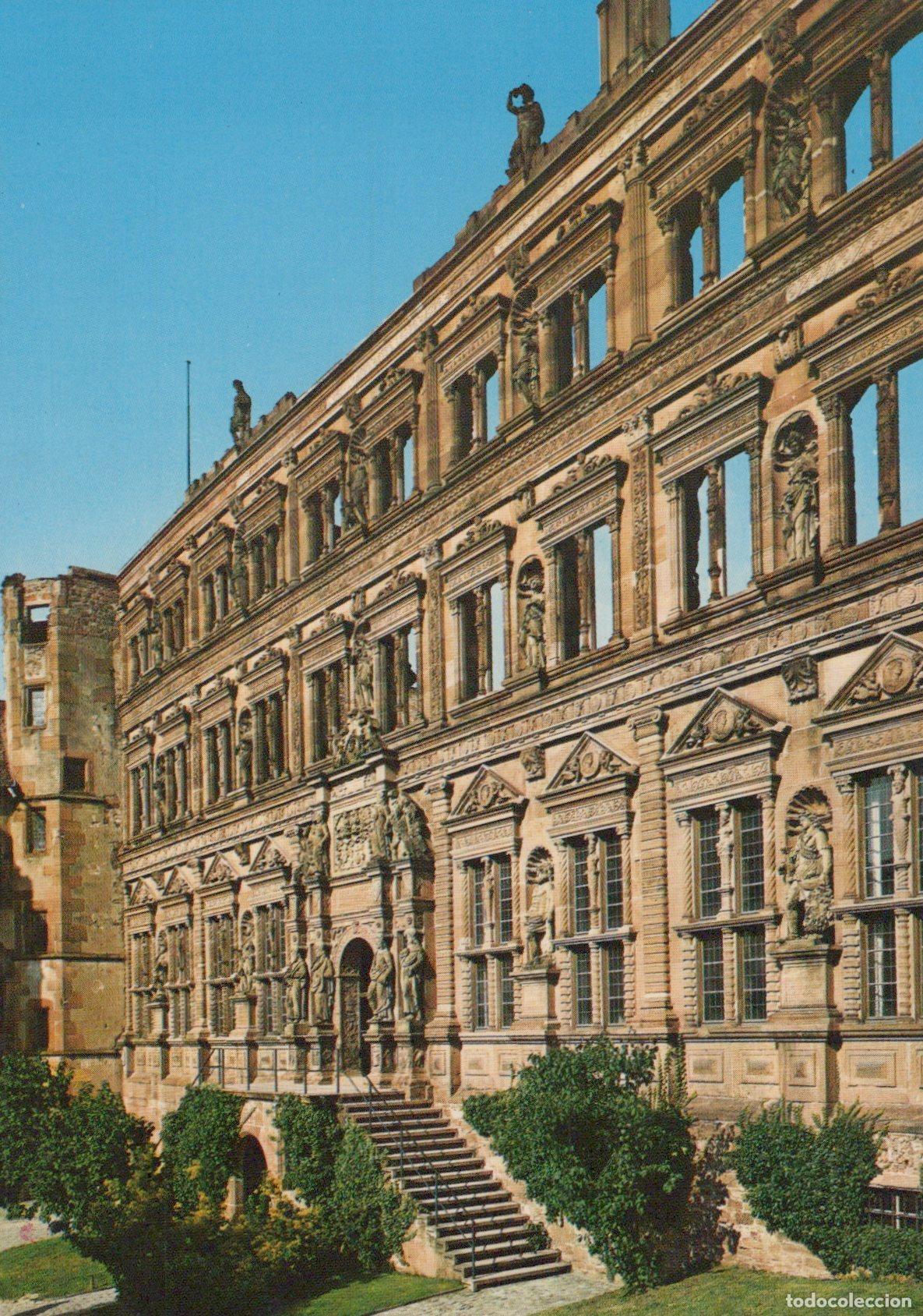 Cartes Postales: Germany Heidelberg Castle Ottheinrich Building Renaissance Unposted *YAW468