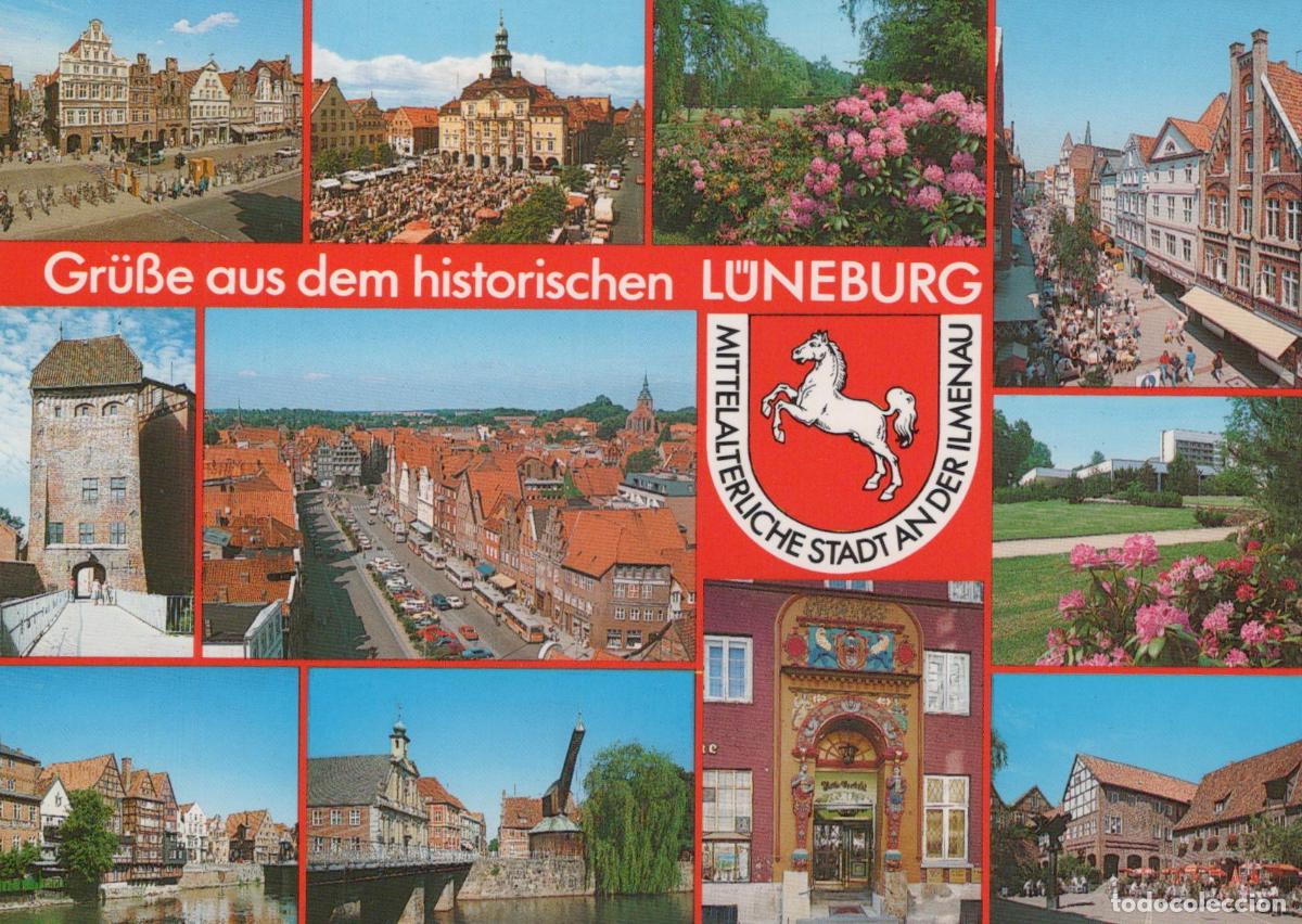Cartes Postales: Germany L&uuml;neburg Multi View Historic City Architecture Unposted *YAW481