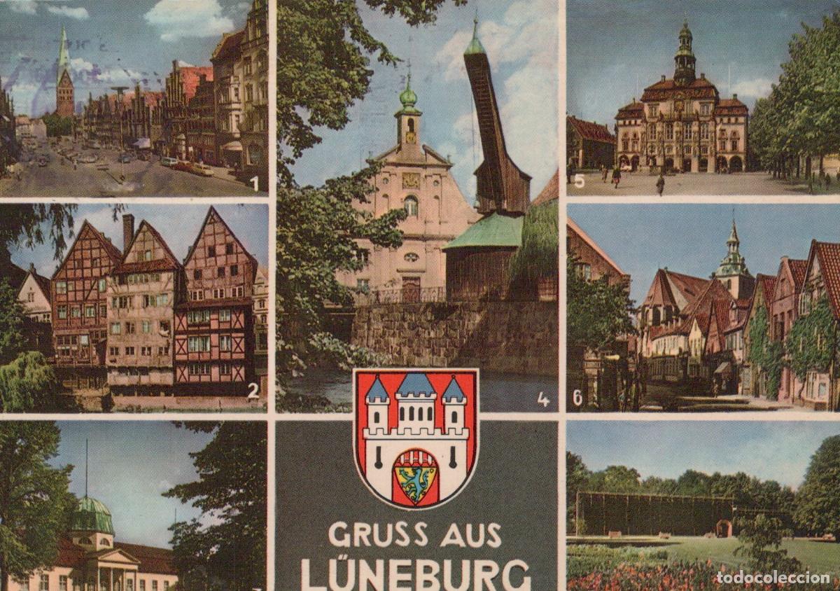 Postales: Germany L&uuml;neburg Multi View Historic Buildings Cityscape Architecture *YAW503
