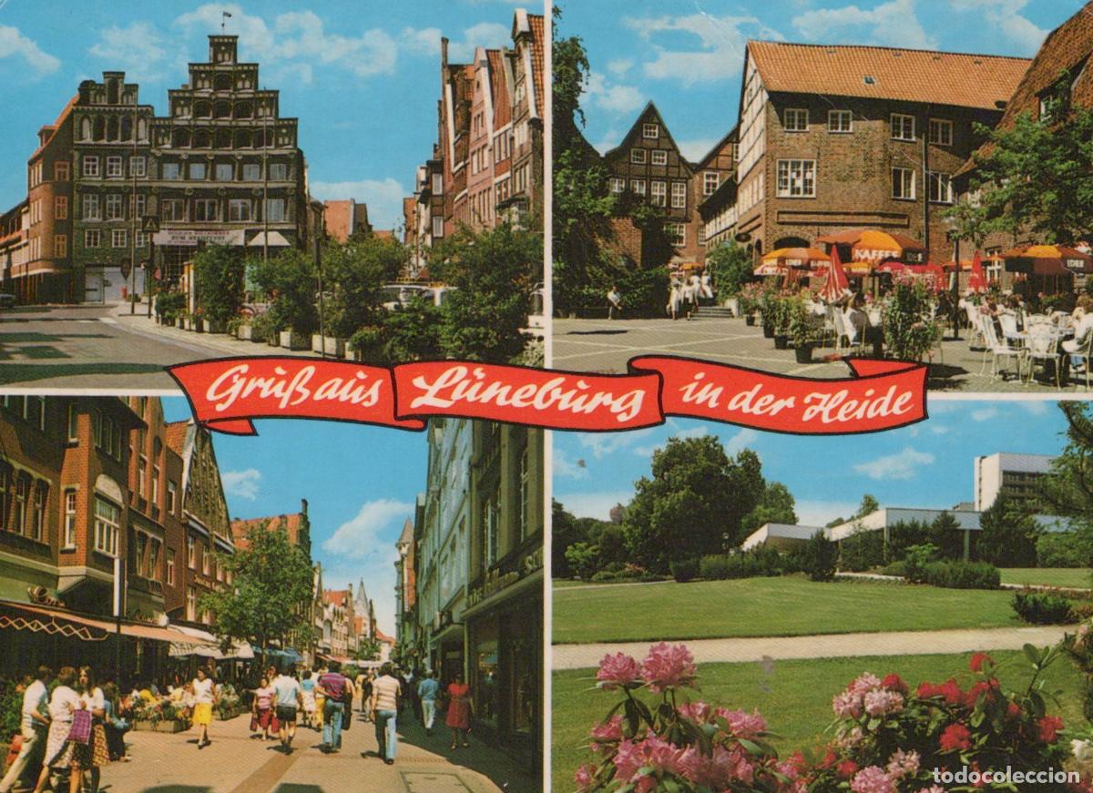 Postales: Germany L&uuml;neburg In der Heide Multi View Historic Buildings Street Scene *YAW516