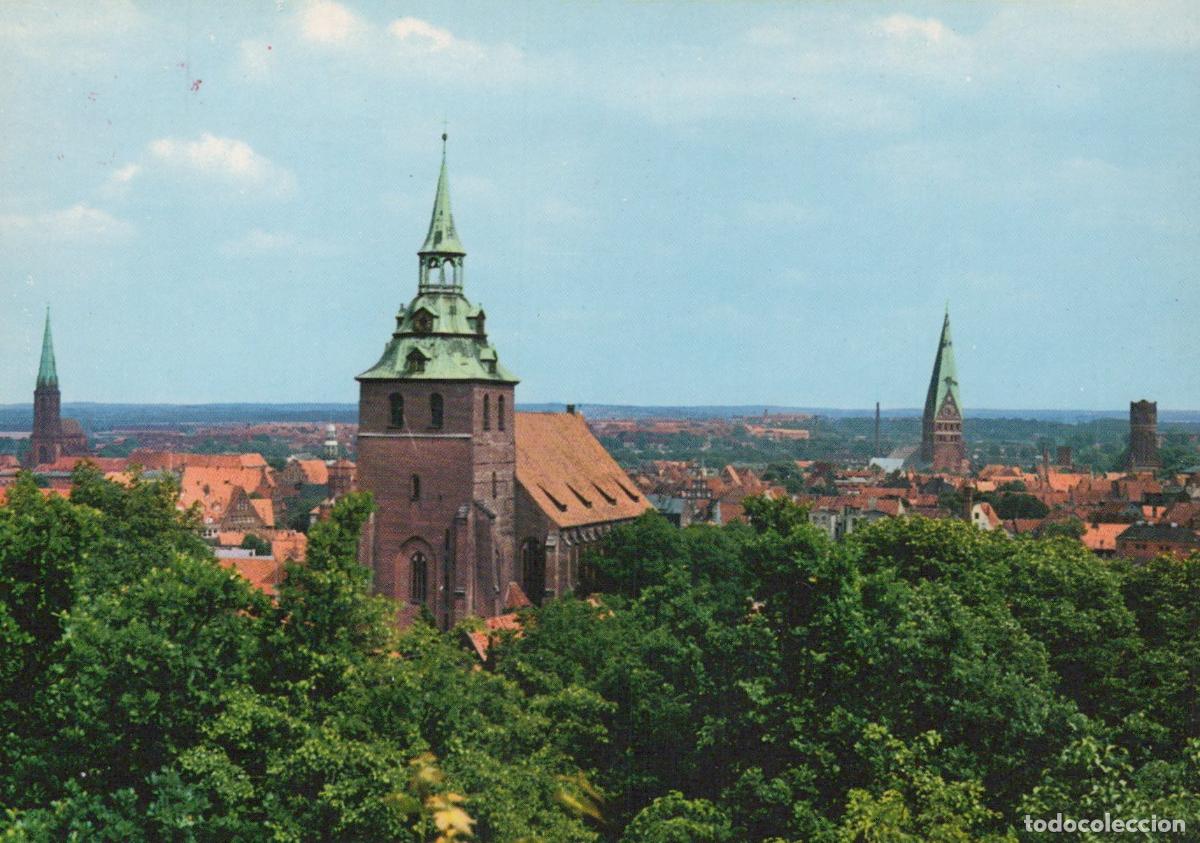 Postales: Germany L&uuml;neburg Panoramic View From Kalkberg With St Michaelis Unposted *YAW521