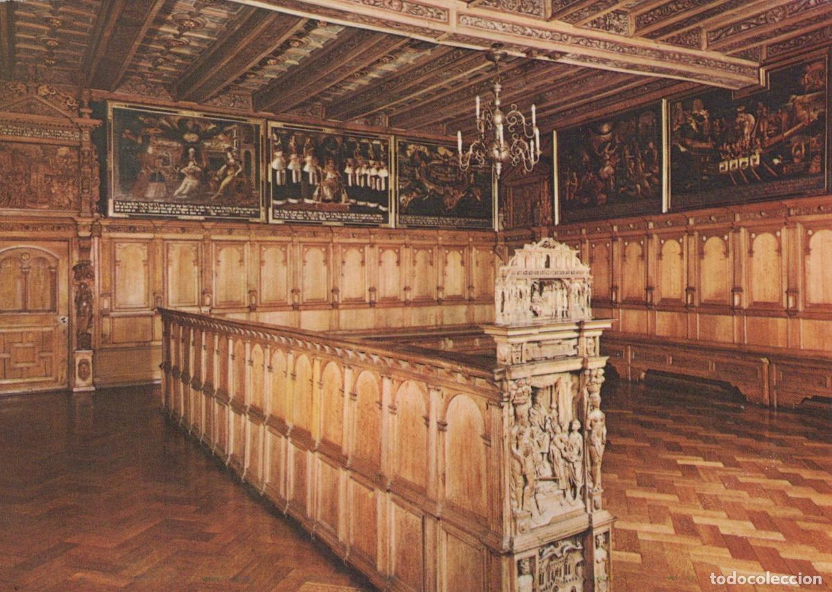 Postkarten: Germany L&uuml;neburg Rathaus Grosse Ratsstube 1566 1584 Interior Unposted *YAW526