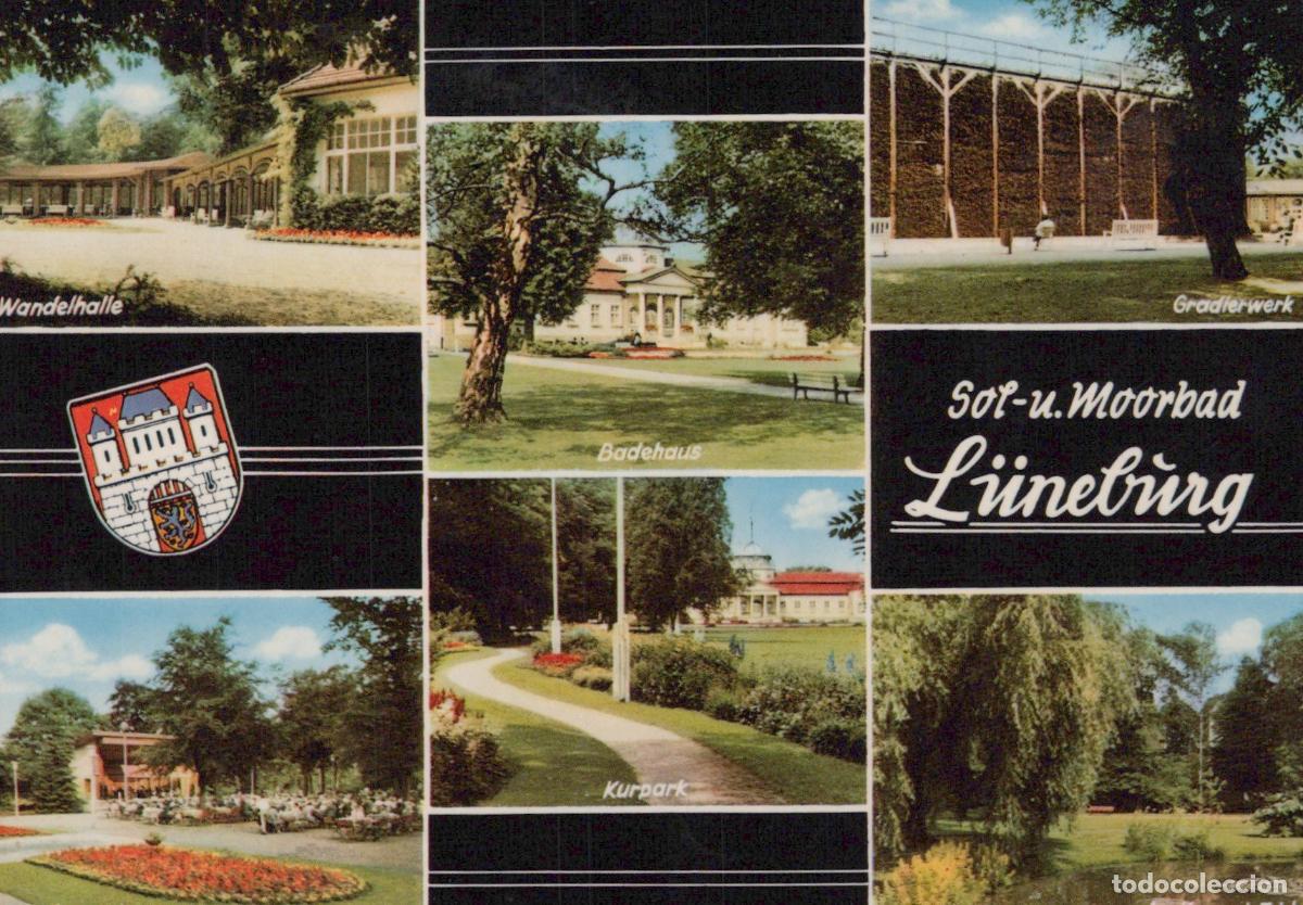 Postais: Germany L&uuml;neburg Spa Resort Multi View Wandelhalle Badehaus Unposted *YAW530
