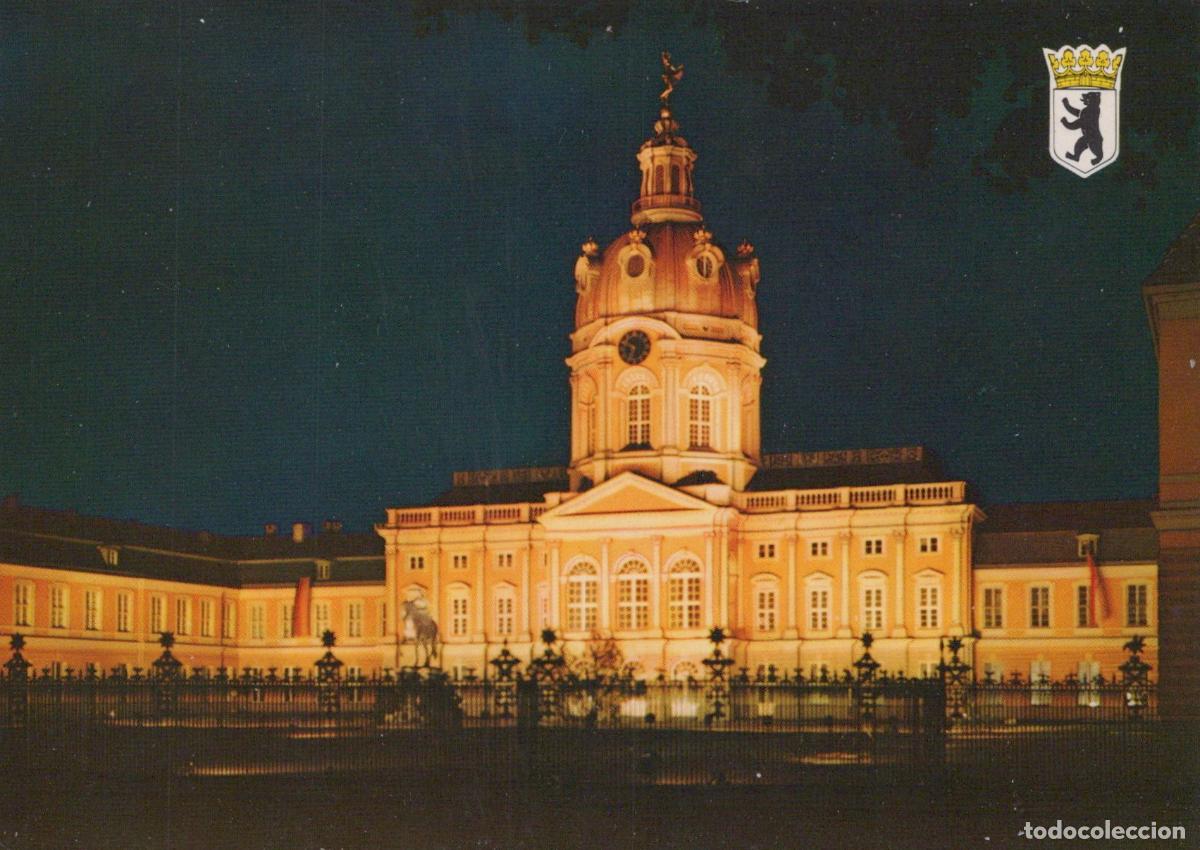 Postkarten: Germany Berlin Charlottenburg Palace Castle At Night Unposted *YAW372