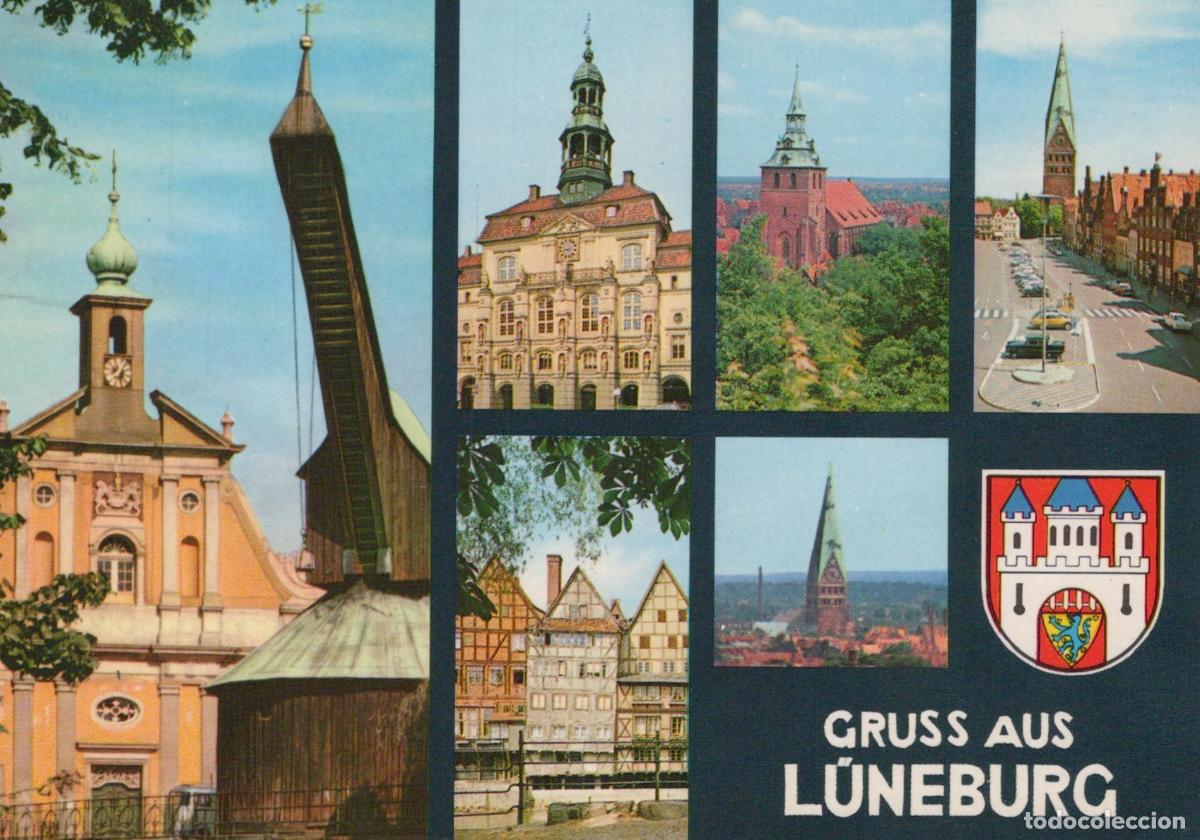 Postkarten: Germany L&uuml;neburg Multi View Historic Buildings Architecture Cityscape *YAW550