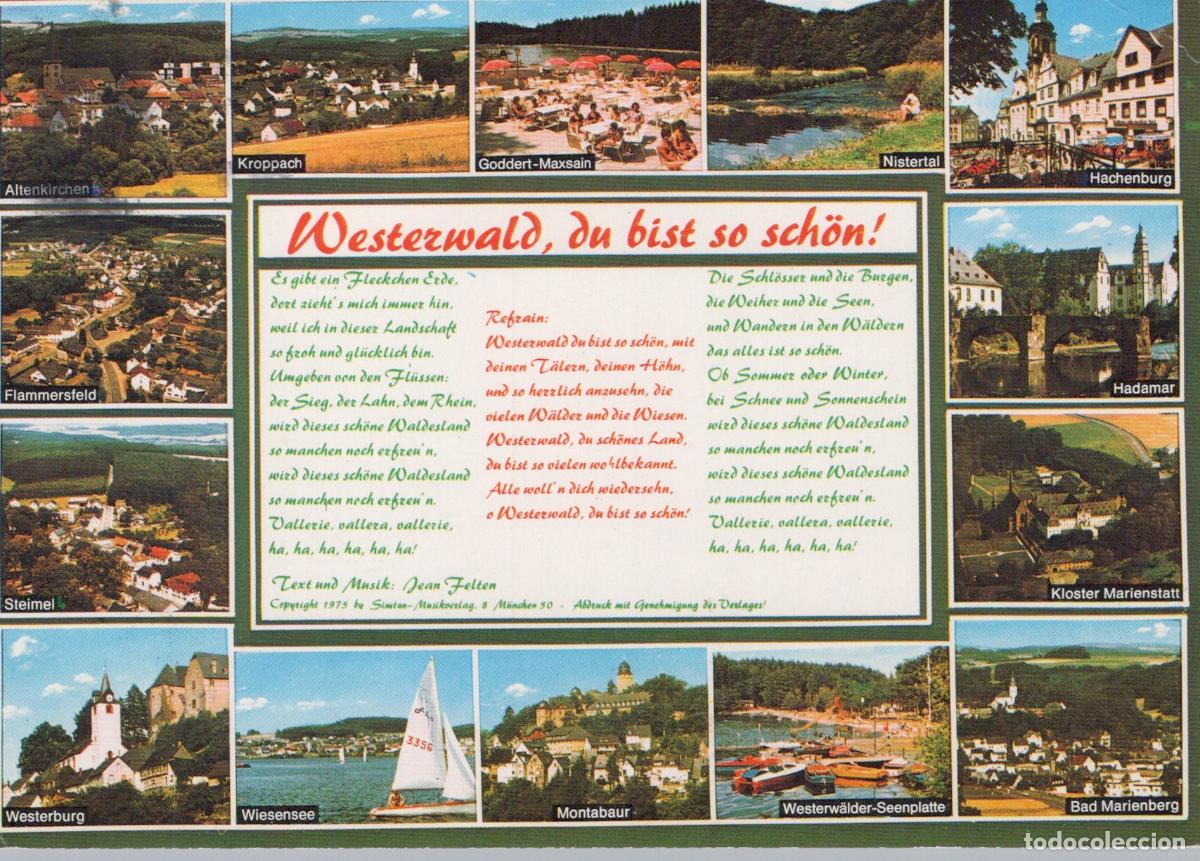 Postkarten: Germany Westerburg Westerwald Multi View With 12 Scenes Villages and *YAW384