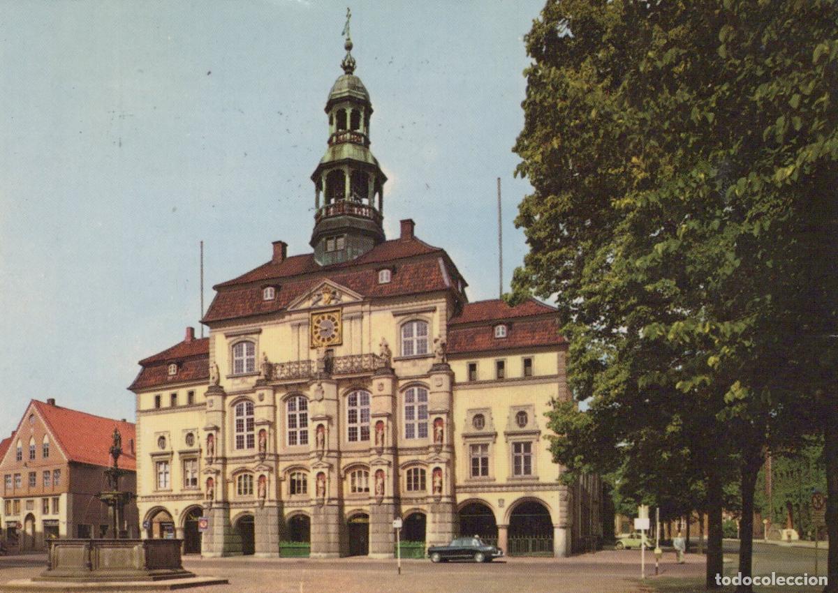 Postais: Germany L&uuml;neburg Town Hall Rathaus Historic Architecture *YAW558