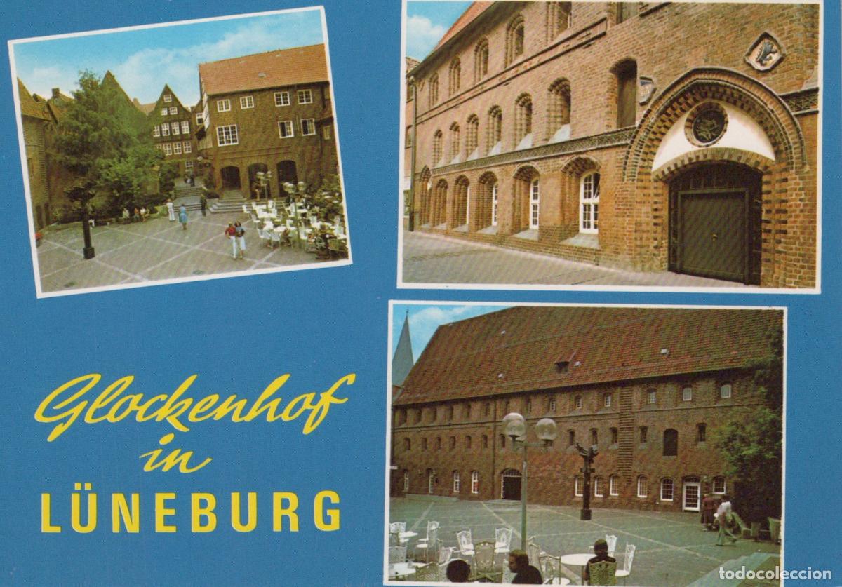 Postkarten: Germany L&uuml;neburg Glockenhof Courtyard Historic Buildings Unposted *YAW570