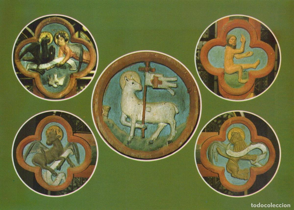 Postkarten: Germany Betzendorf St Peter and Paul Church Crucifix Medallions Unposted *YAW575