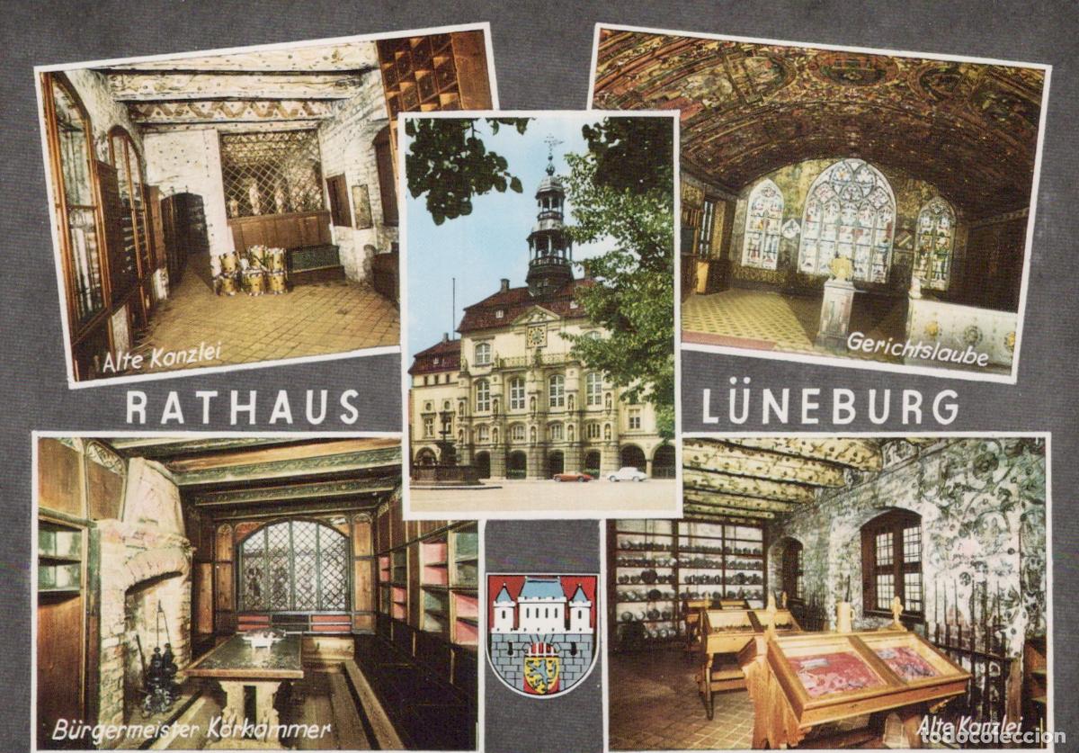 Postais: Germany L&uuml;neburg Rathaus Alte Kanzlei Gerichtslau B&uuml;rgermeister Unposted *YAW578