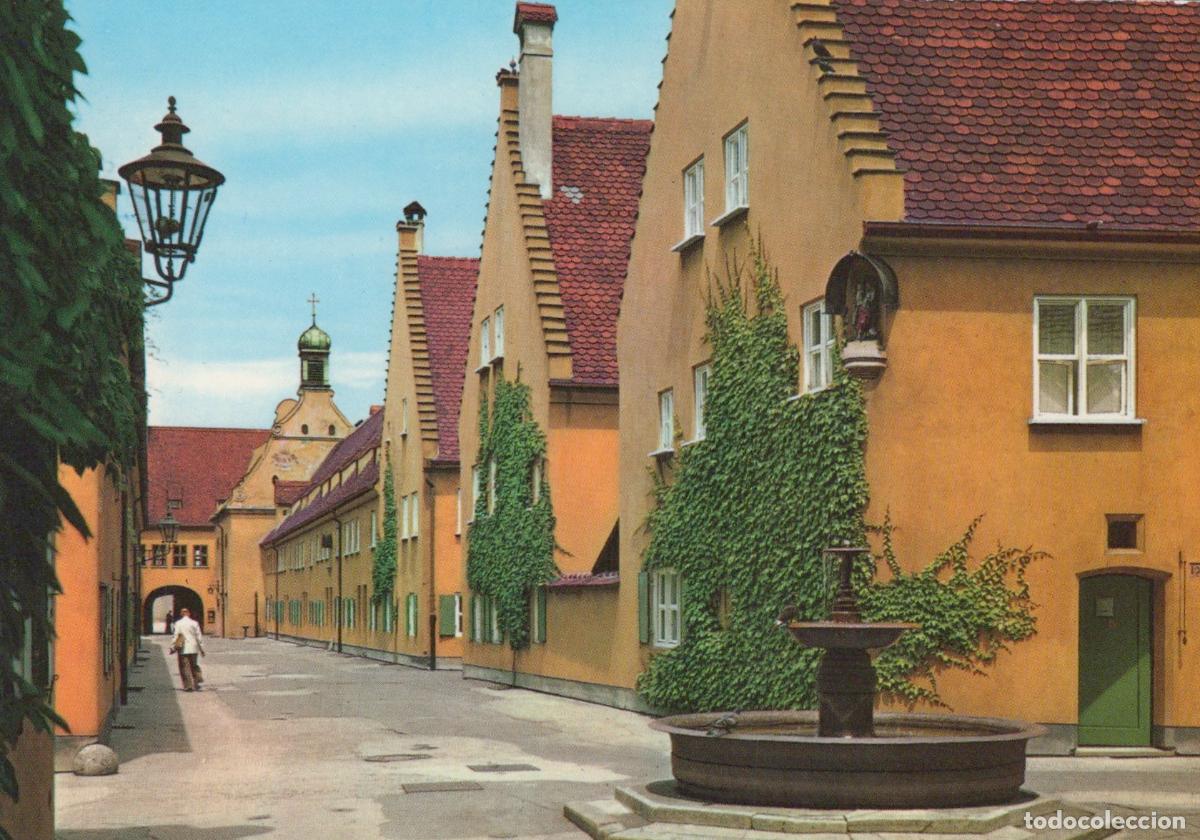 Postkarten: Germany Augsburg Fuggerei World S Oldest Social Settlement Unposted *YAW402