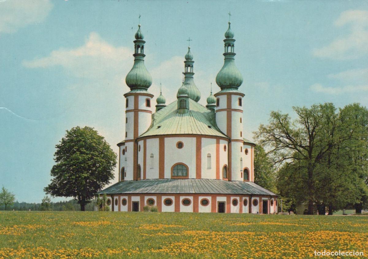 Postkarten: Germany Waldsassen Die Kappl Baroque Pilgrimage Church Architecture *YAW409
