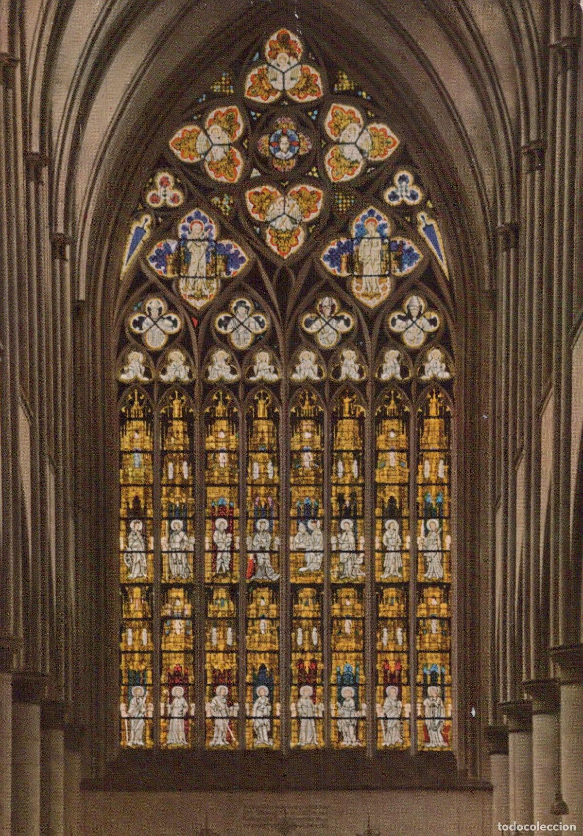 Postais: Germany Cologne Altenberg Cathedral West Window Stained Glass *YAW417