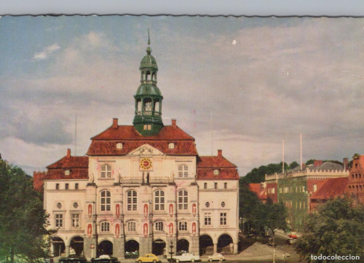 Postais: Germany L&uuml;neburg Town Hall Historic Architecture 1961 Vintage *YAW606