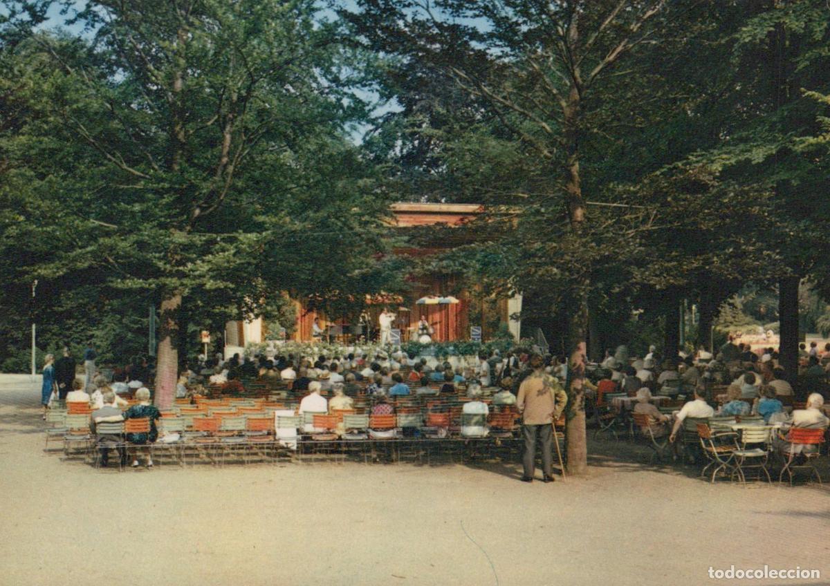 Postkarten: Germany L&uuml;neburg Sol U Moorbad Musikpavillon Outdoor Concert Unposted *YAW635