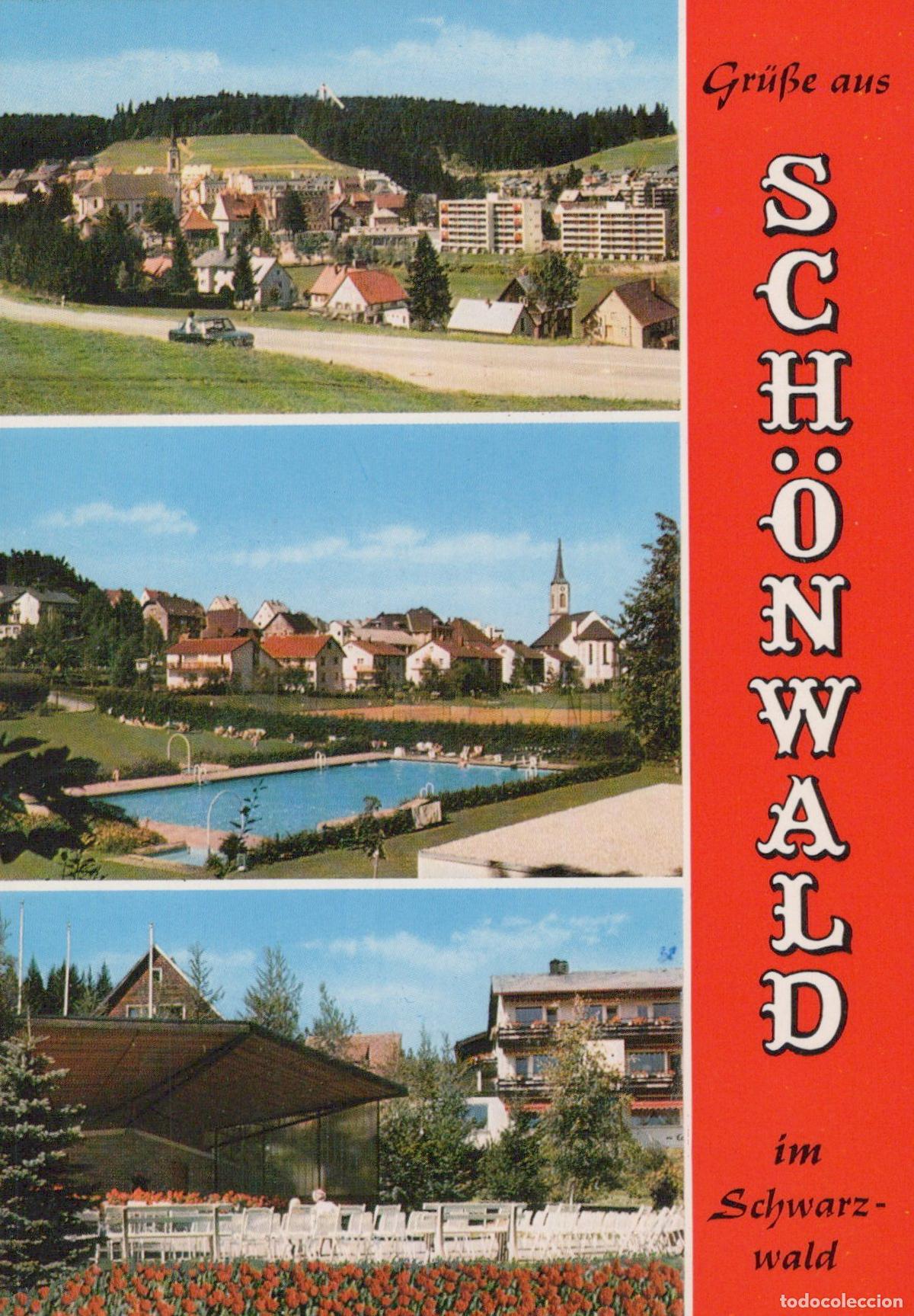 Postales: Germany Sch&ouml;nwald IM Schwarzwald Village Views Swimming Pool Hotel *YAW449