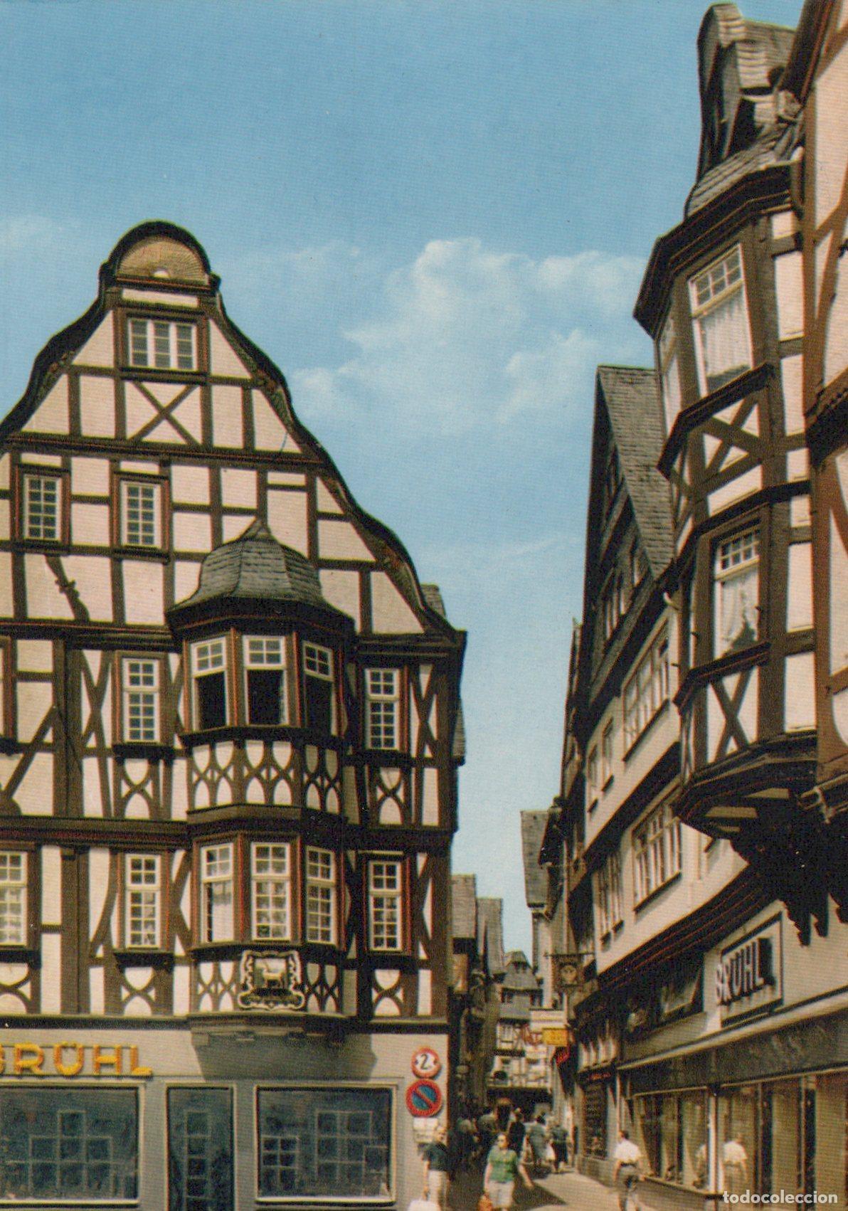 Postkarten: Germany Limburg an der Lahn Salzgasse Historic Half Timbered Unposted *YAW452