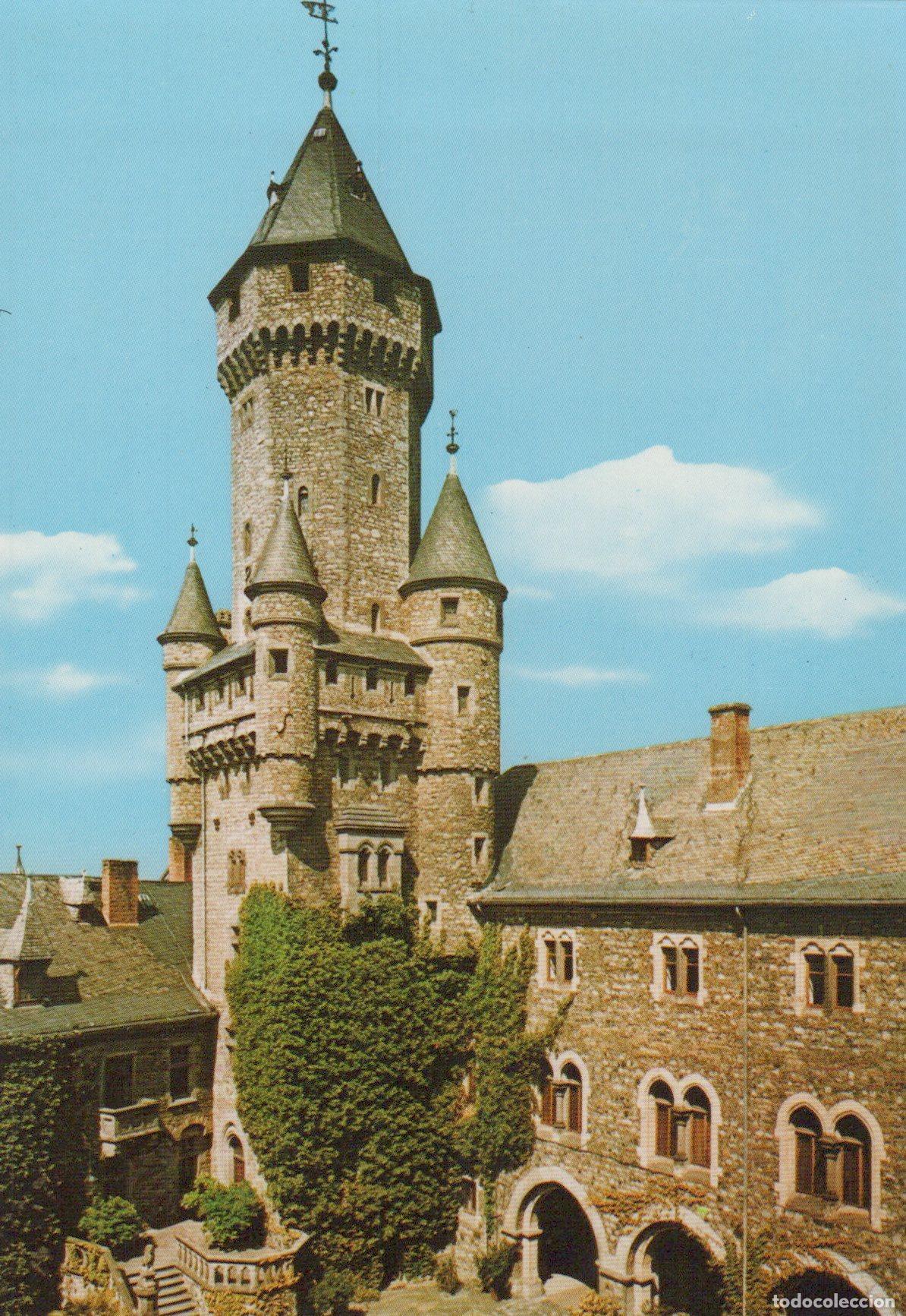 Postais: Germany Braunfels Castle Bergfried Tower Courtyard Architecture Unposted *YAW454