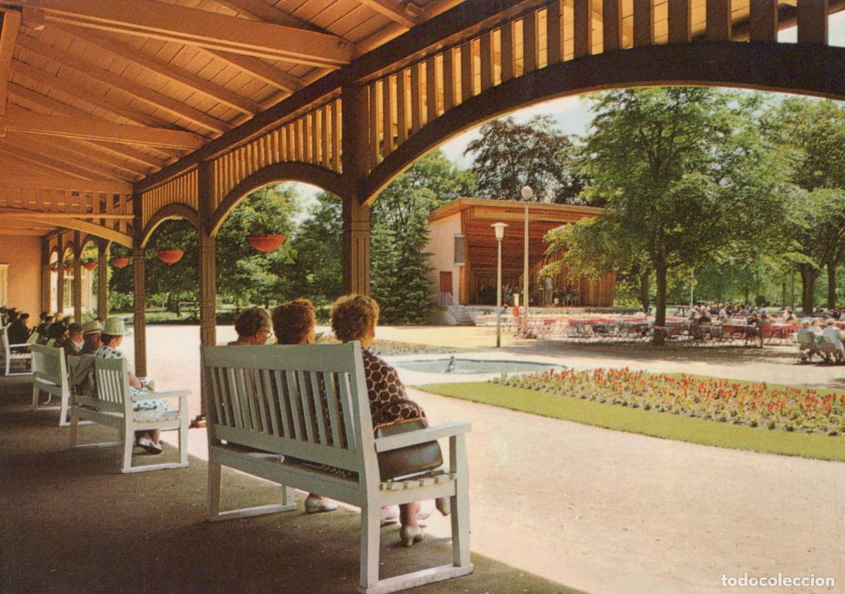 Postales: Germany L&uuml;neburg Spa Park Music Pavilion View From Wandelhalle Unposted *YAW643