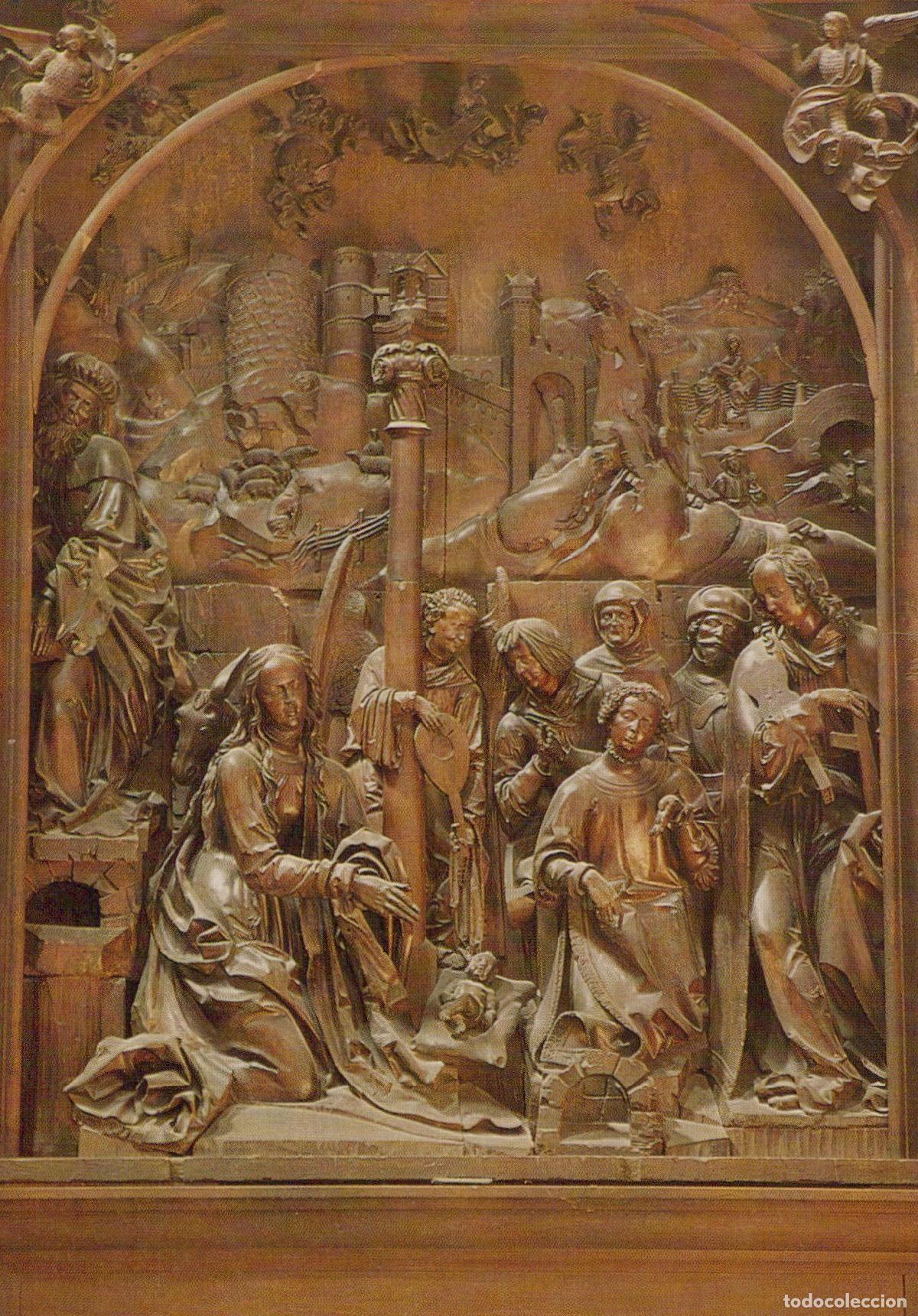 Postkarten: Germany Bamberg Dom Marienaltar By Vert Stoss 1520 1523 Wood Unposted *YAW457